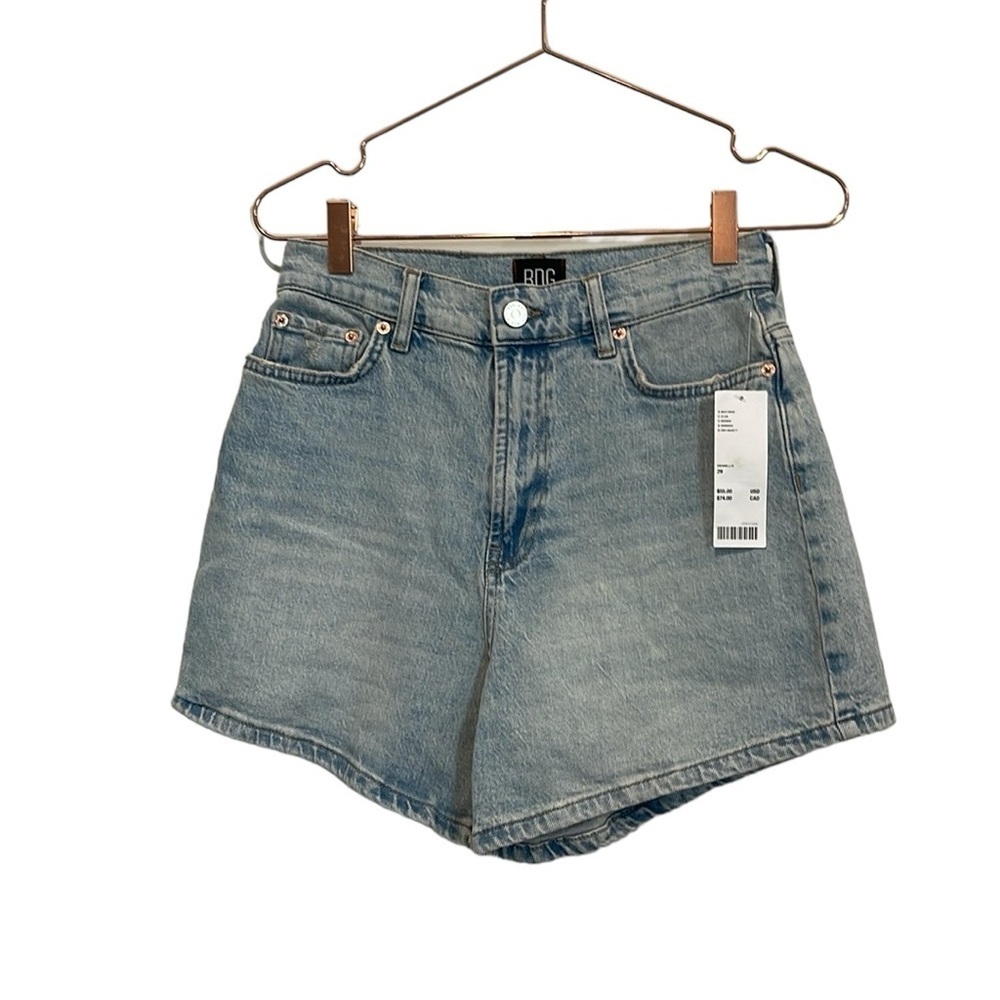 BDG Urban Outfitter’s high rise denim shorts. Light wash Size 29